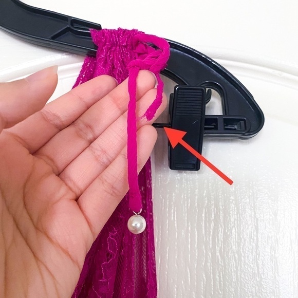 Alexis Dress Umbria Tiered Lace Tulle Silk Maxi Wedding Pink Fuchsia XS GUC - Picture 8 of 11